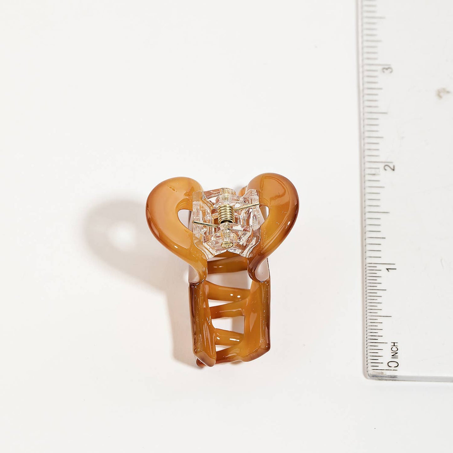 Assorted Four Piece Jaw Hair Clip Set: MULTI