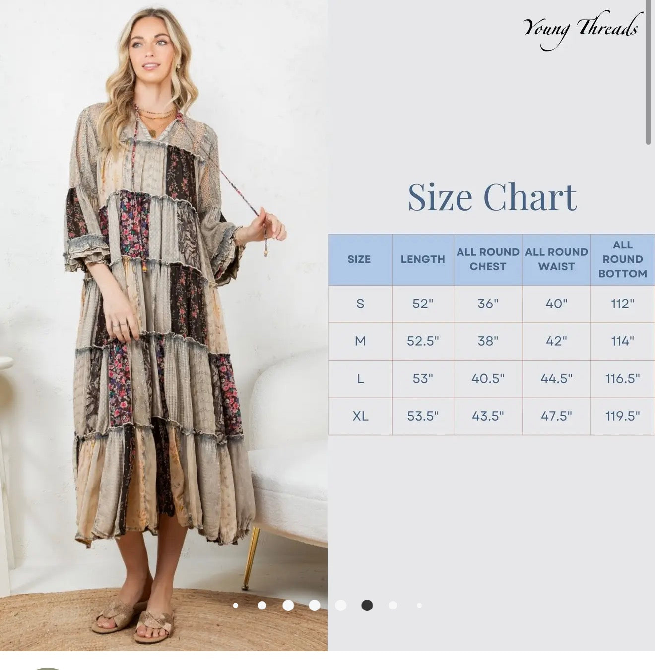Timeless Long Jhabla Dress - Elegant &Chic