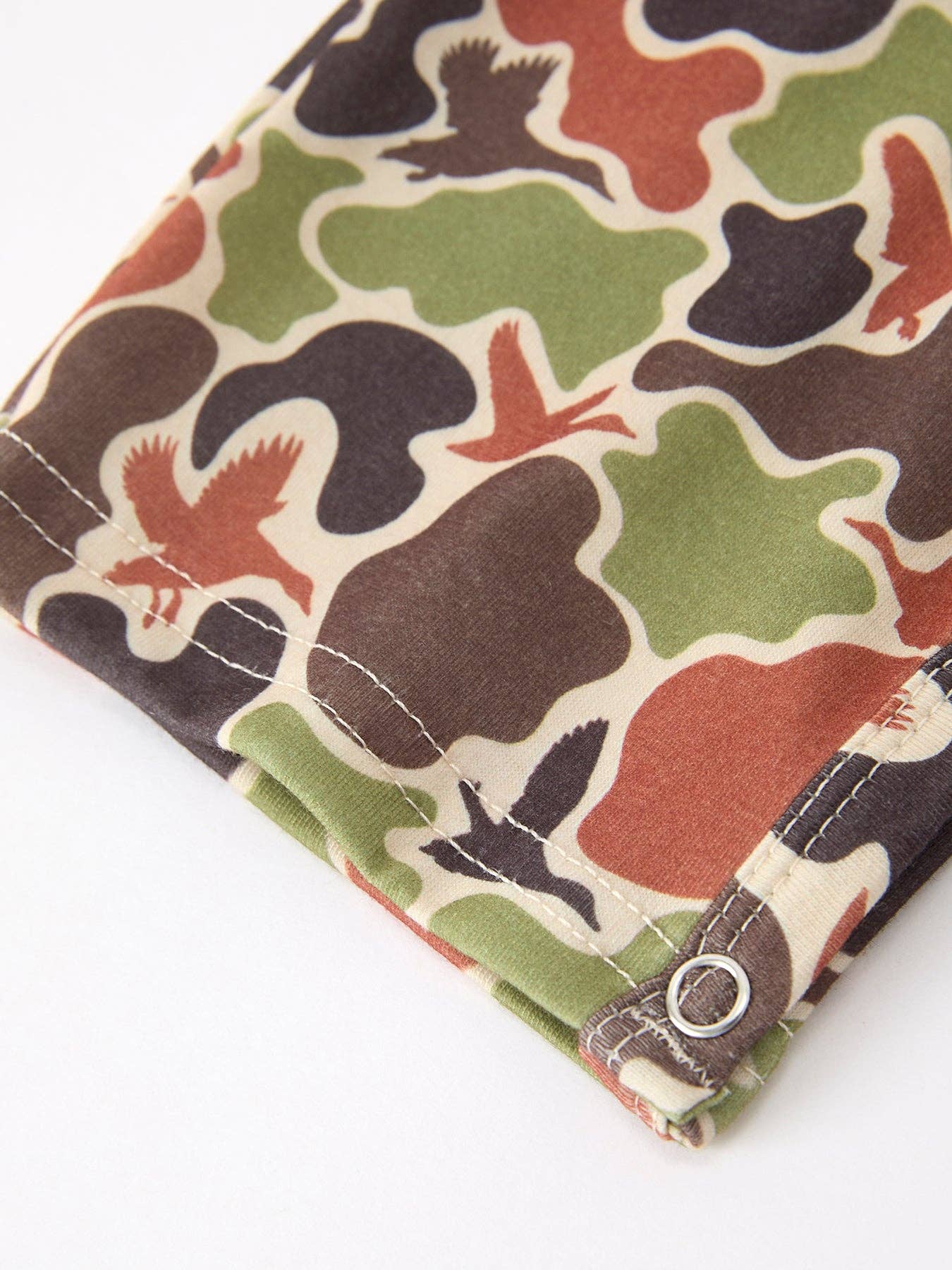 Duck Embroidered Camo Boy JonJon