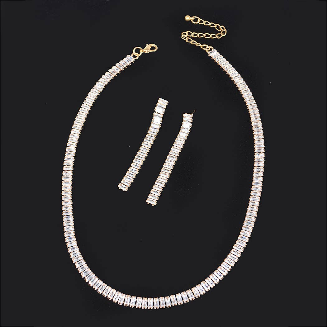 Stone Necklace Set: CLSL