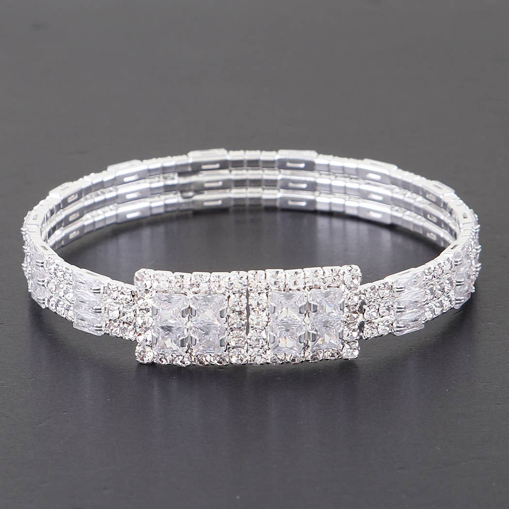 Multi Cubic Zirconia Bracelet