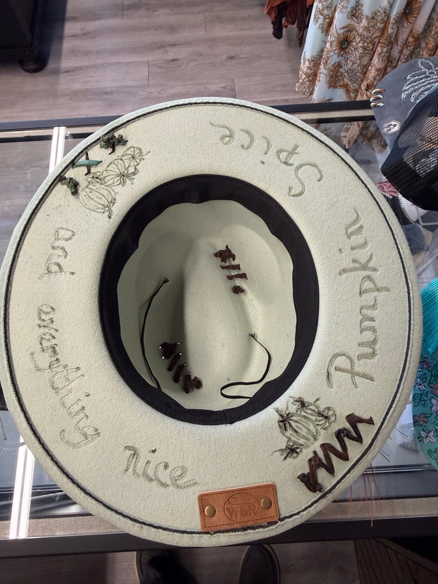 Fall Custom Western Hat