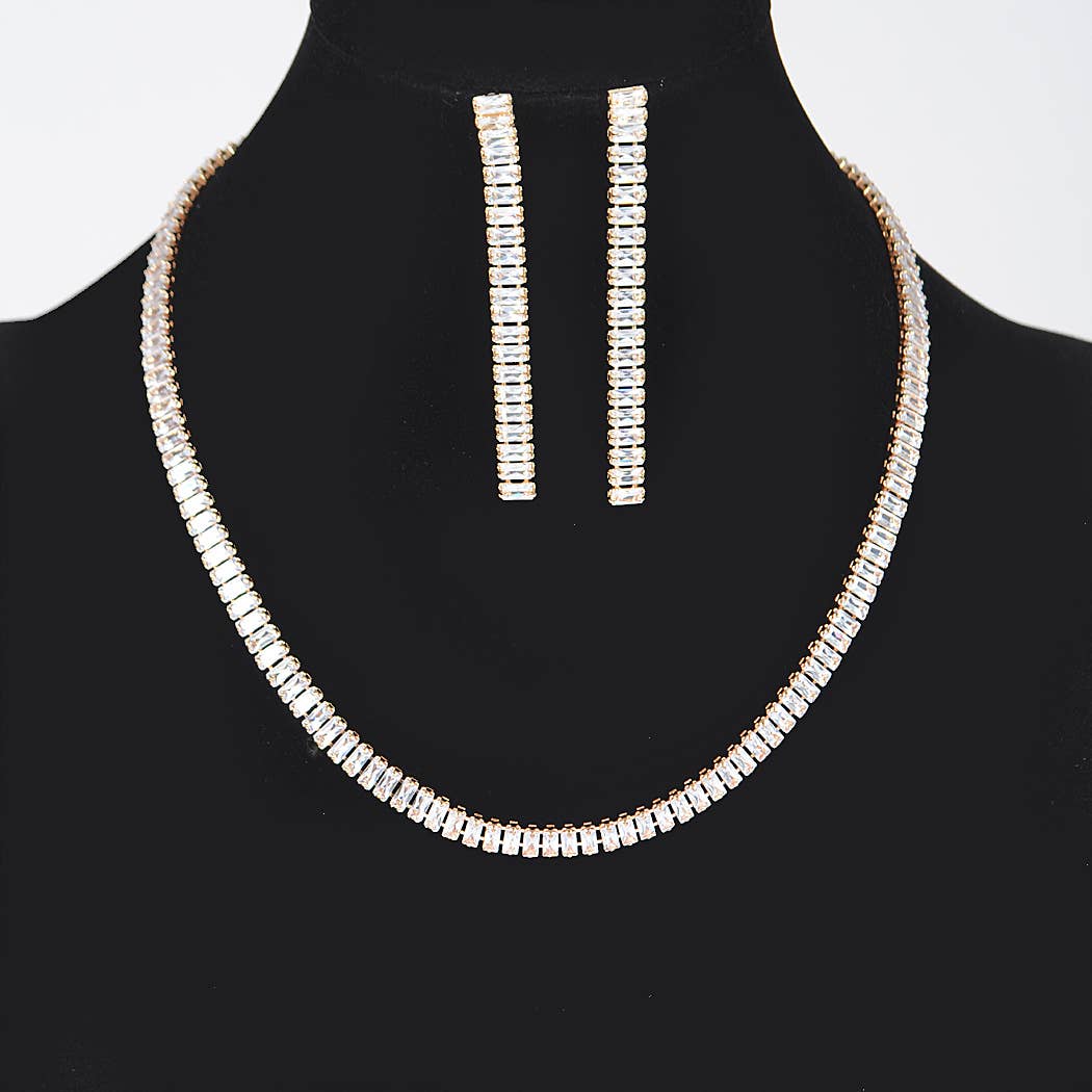 Stone Necklace Set: CLSL