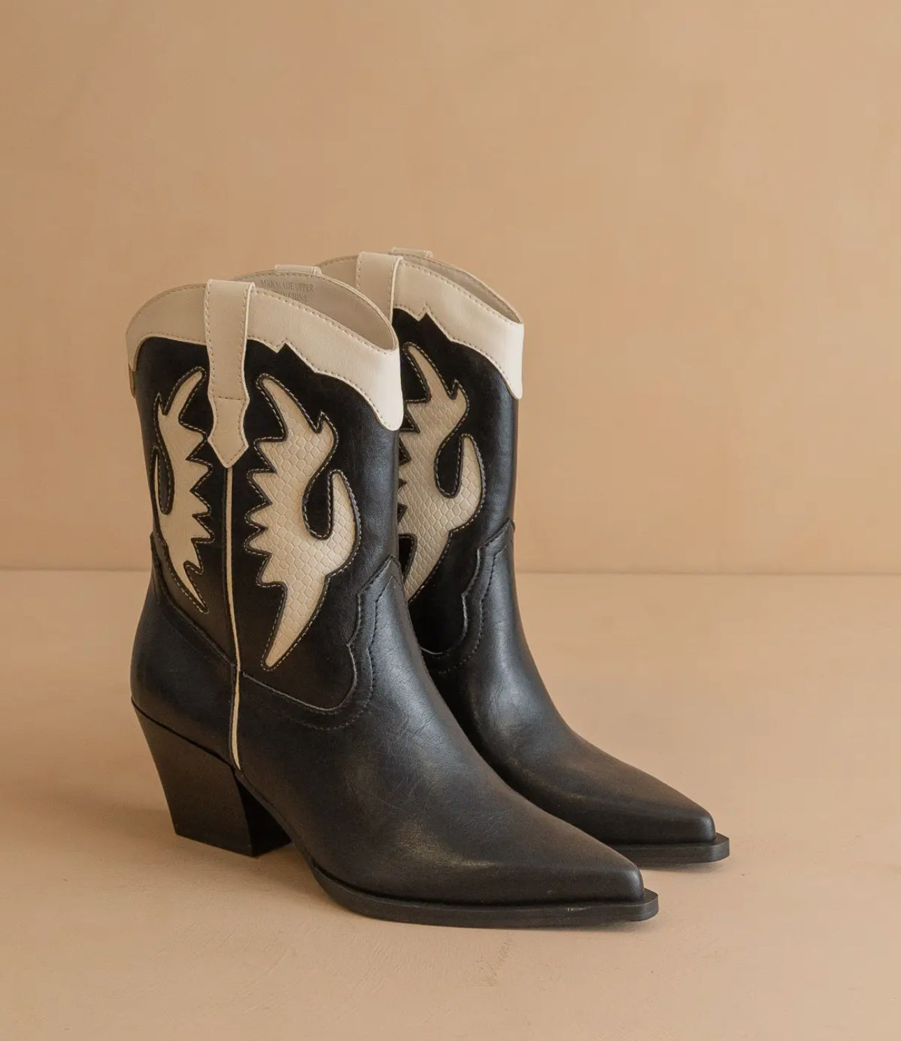 The Houston Black | Layered Panel
Cowboy Western Boot