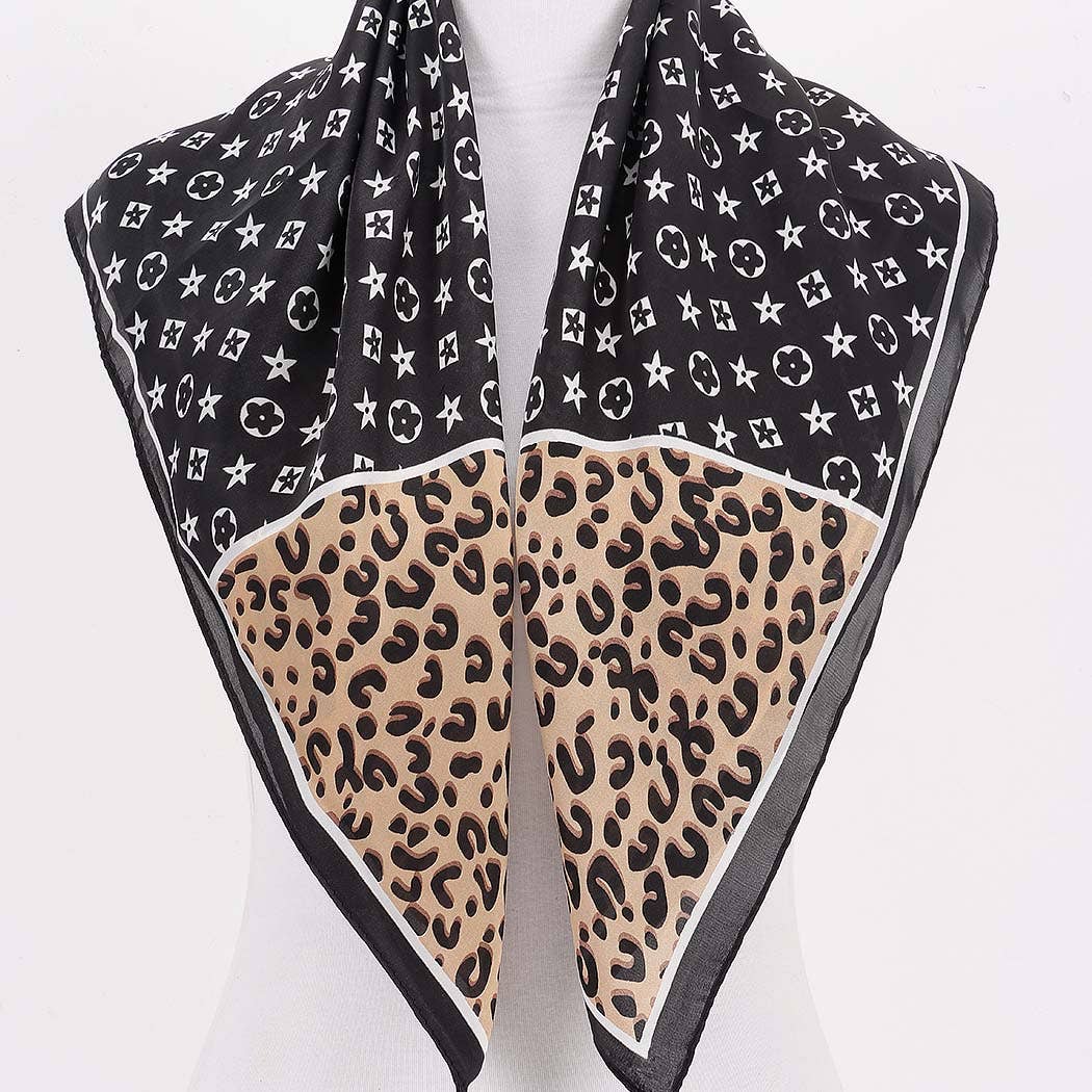 Multi Print Bandana: BK