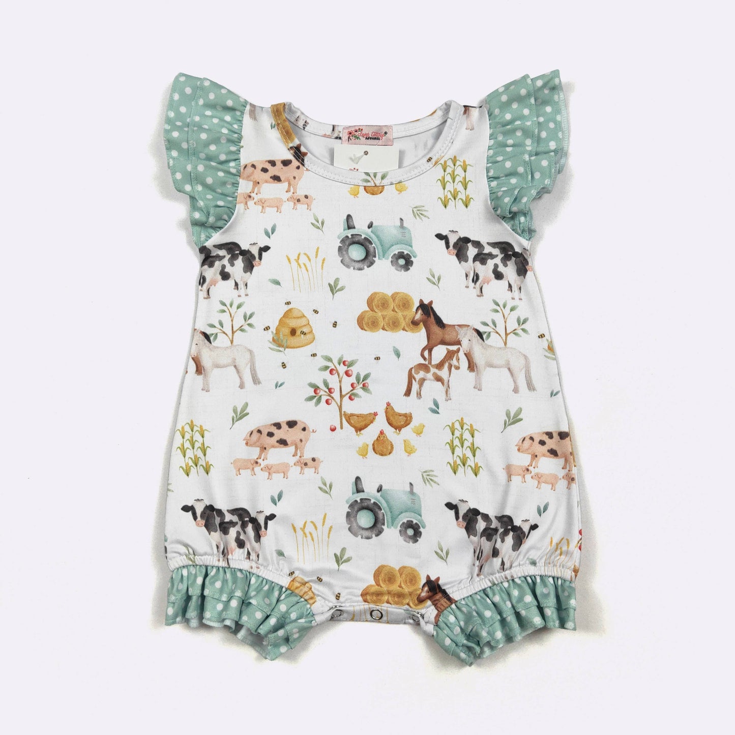 Hobby Farm Baby Romper
