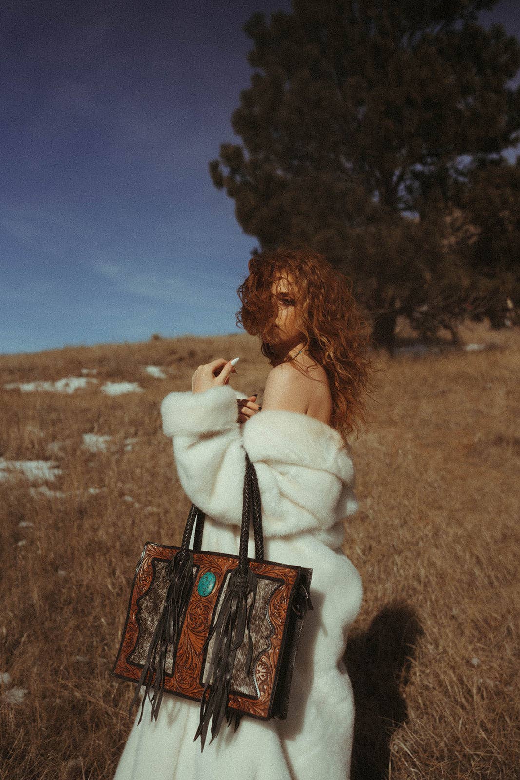 The Roper , a Haute Southern Hyde by Beth Marie Cowhide Tool