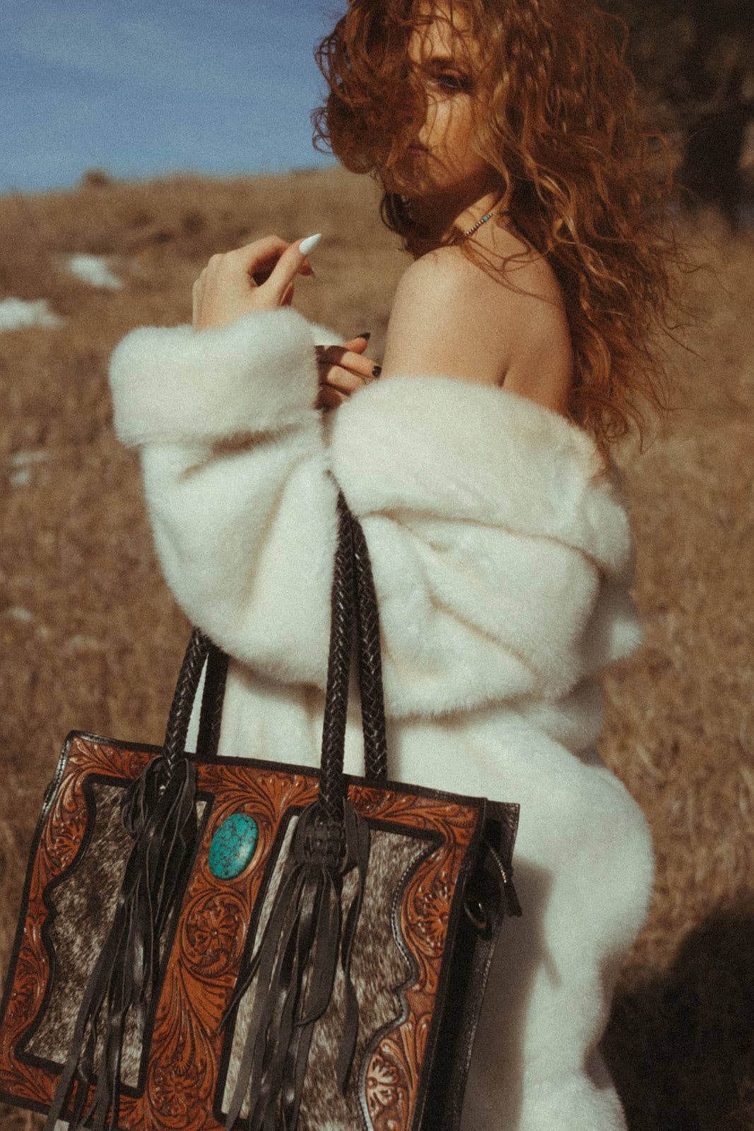 The Roper , a Haute Southern Hyde by Beth Marie Cowhide Tool