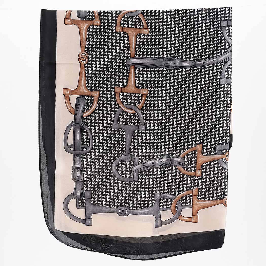 Multi Print Bandana: black