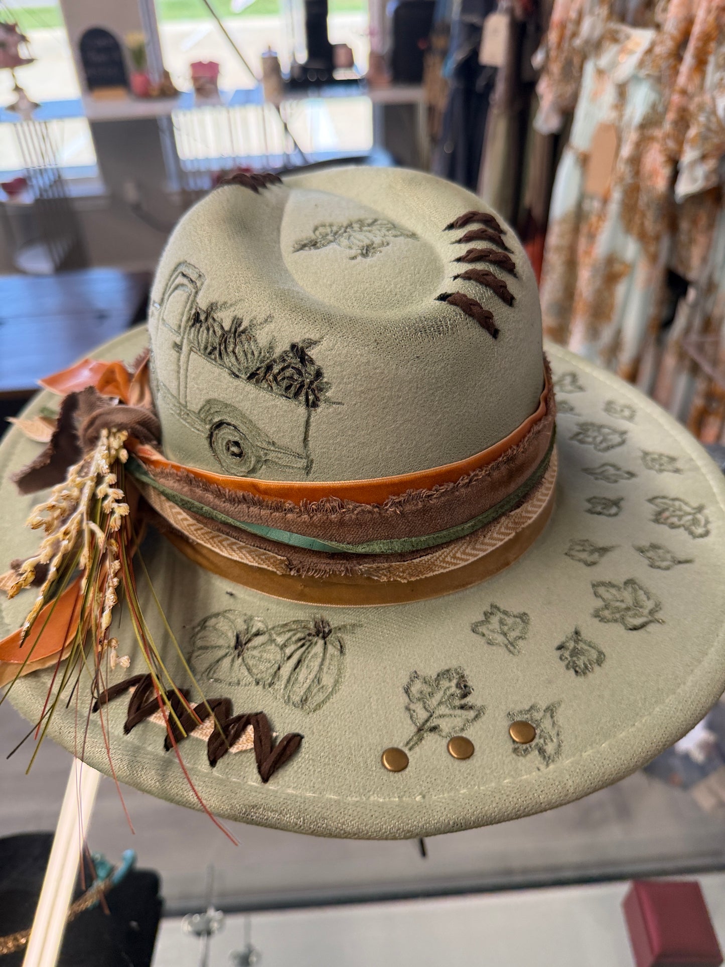 Fall Custom Western Hat