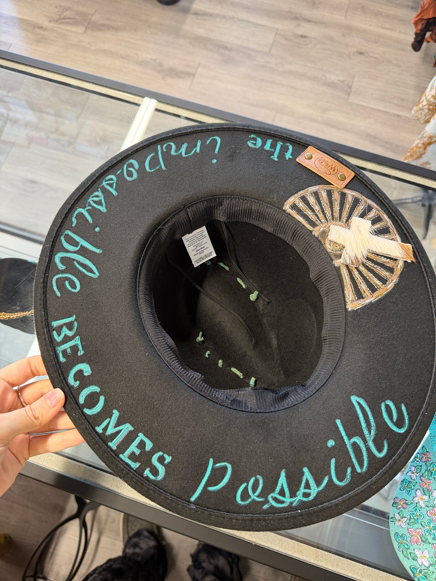 Black Fall Custom Western Hat