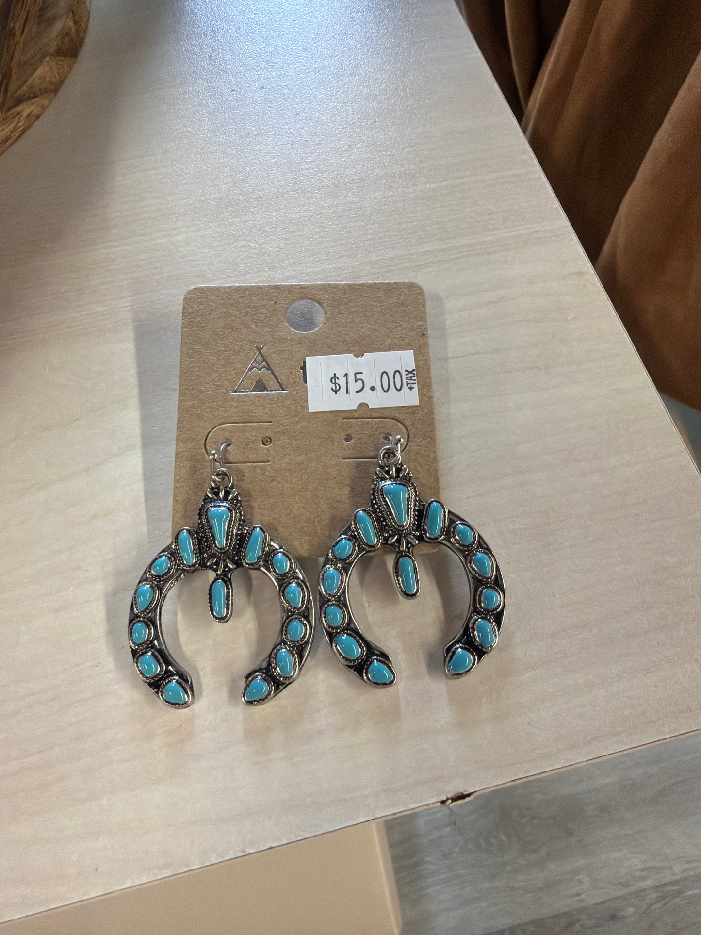 Western Squash Blossom Earring