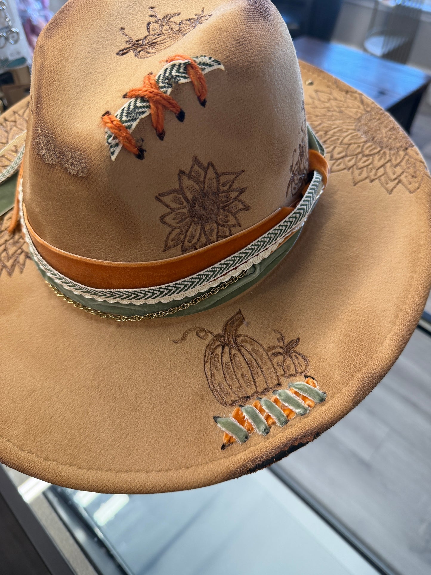 Fall Custom Western Hat