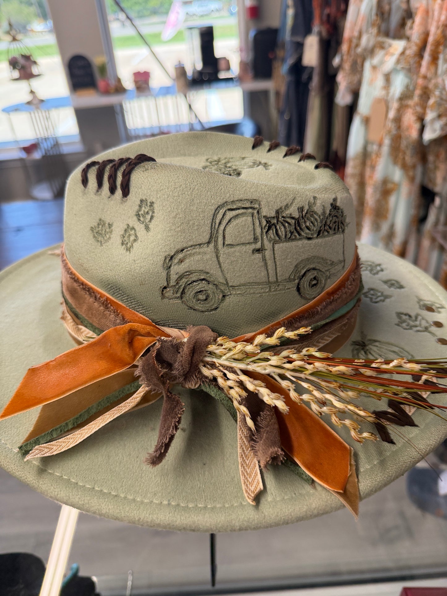 Fall Custom Western Hat