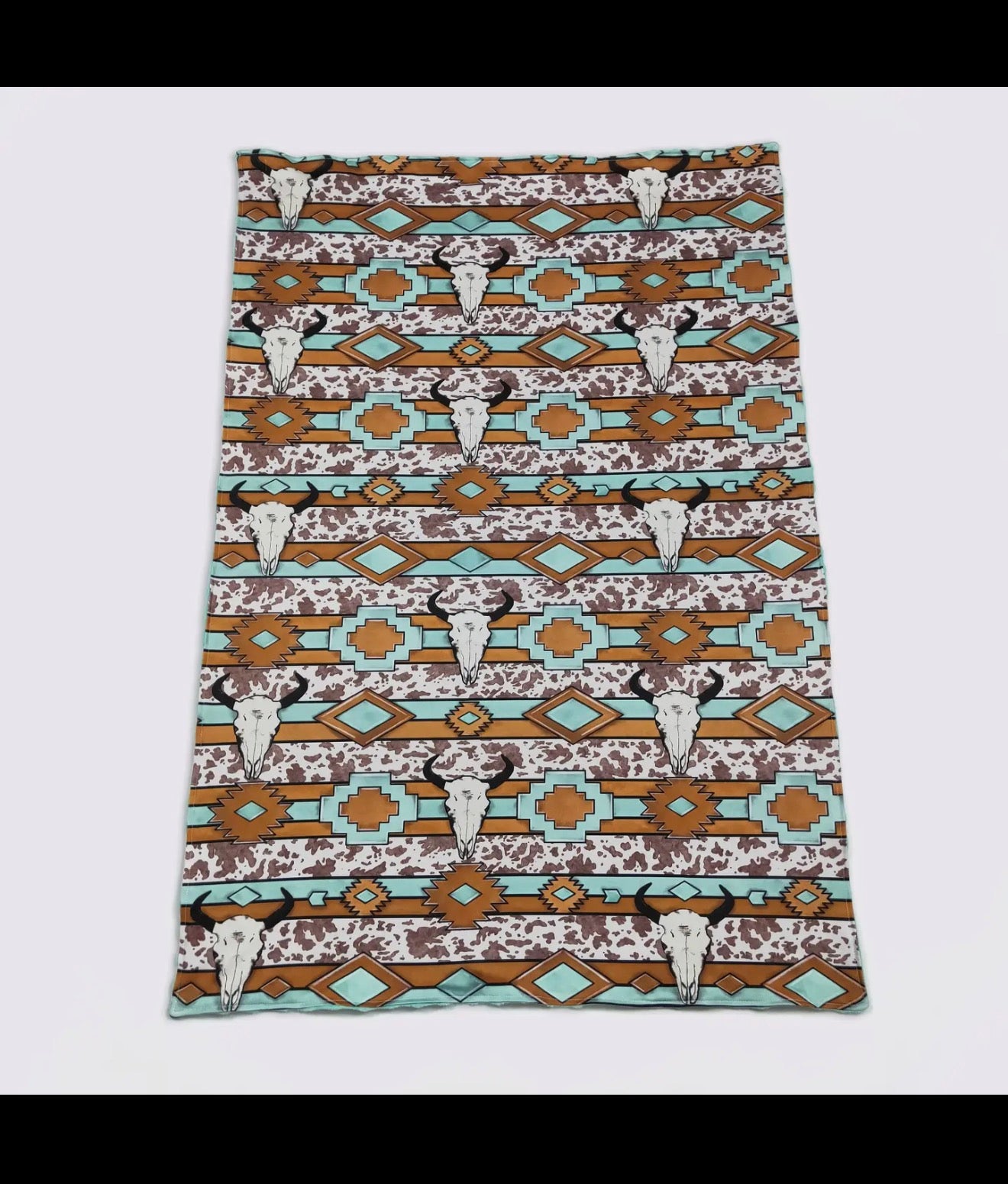Aztec Longhorn Blanket