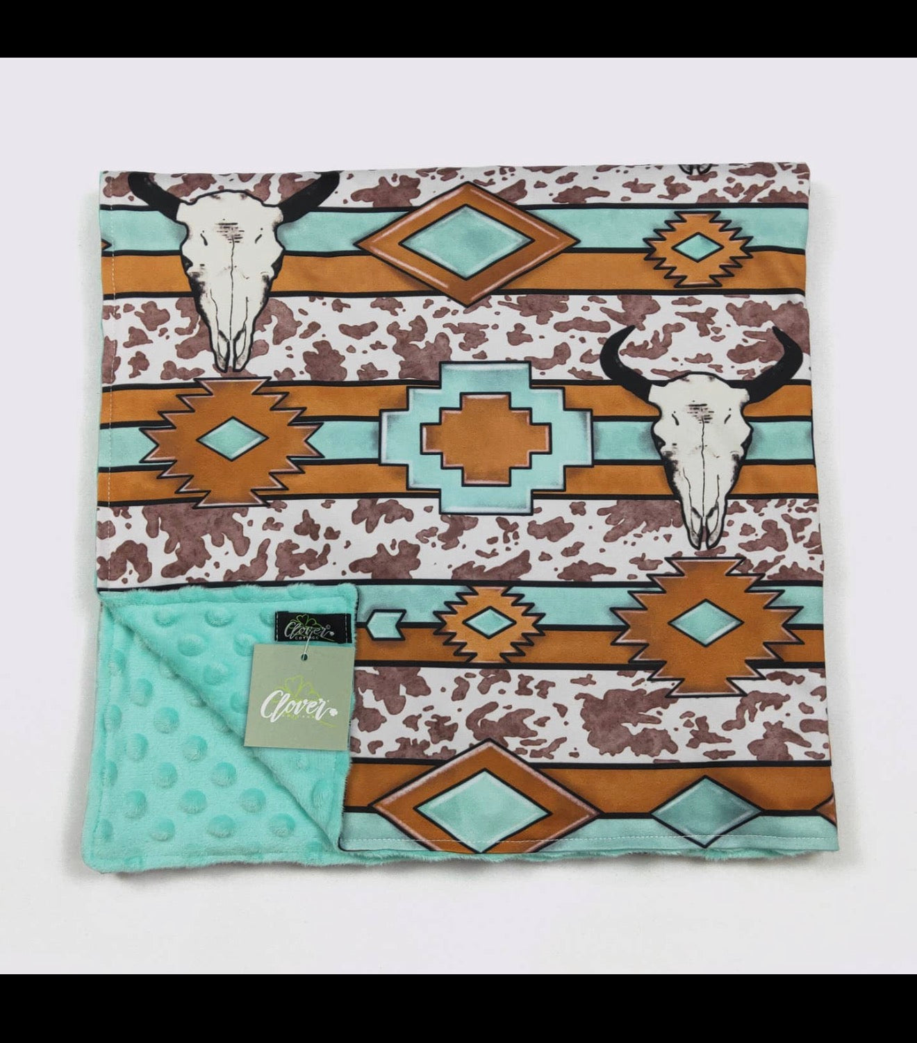 Aztec Longhorn Blanket