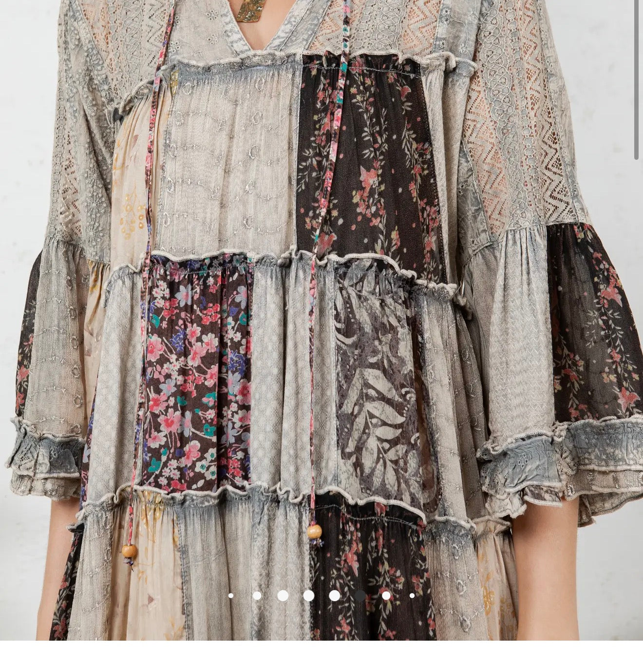 Timeless Long Jhabla Dress - Elegant &Chic