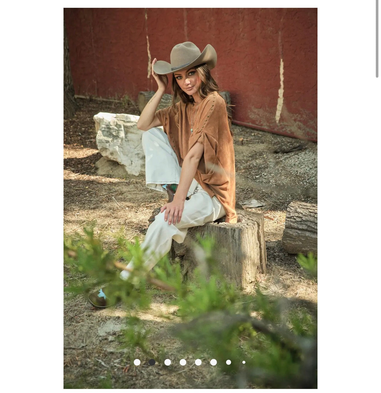 Studded High Low Oversized Tee