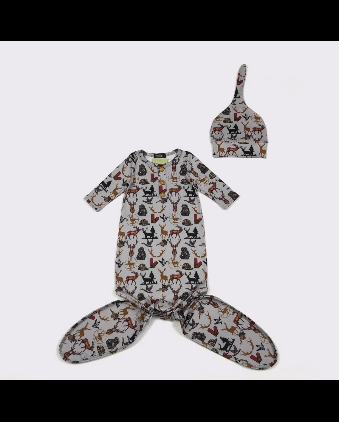 Buckshot Baby Knotted Gown