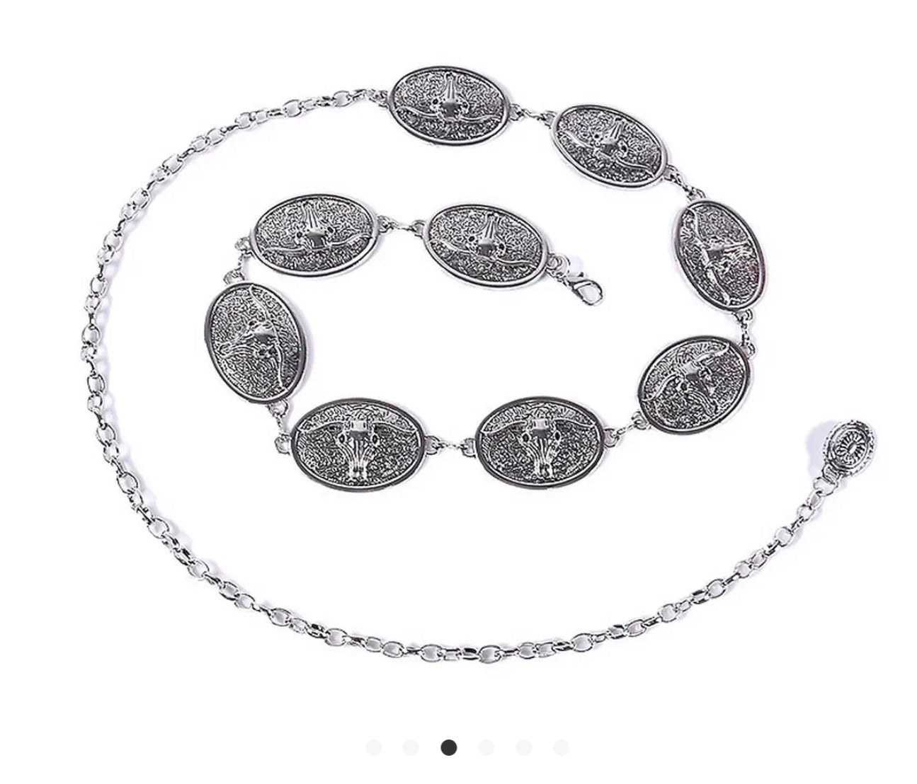 Summer Fashionable Oval Buckle Waist