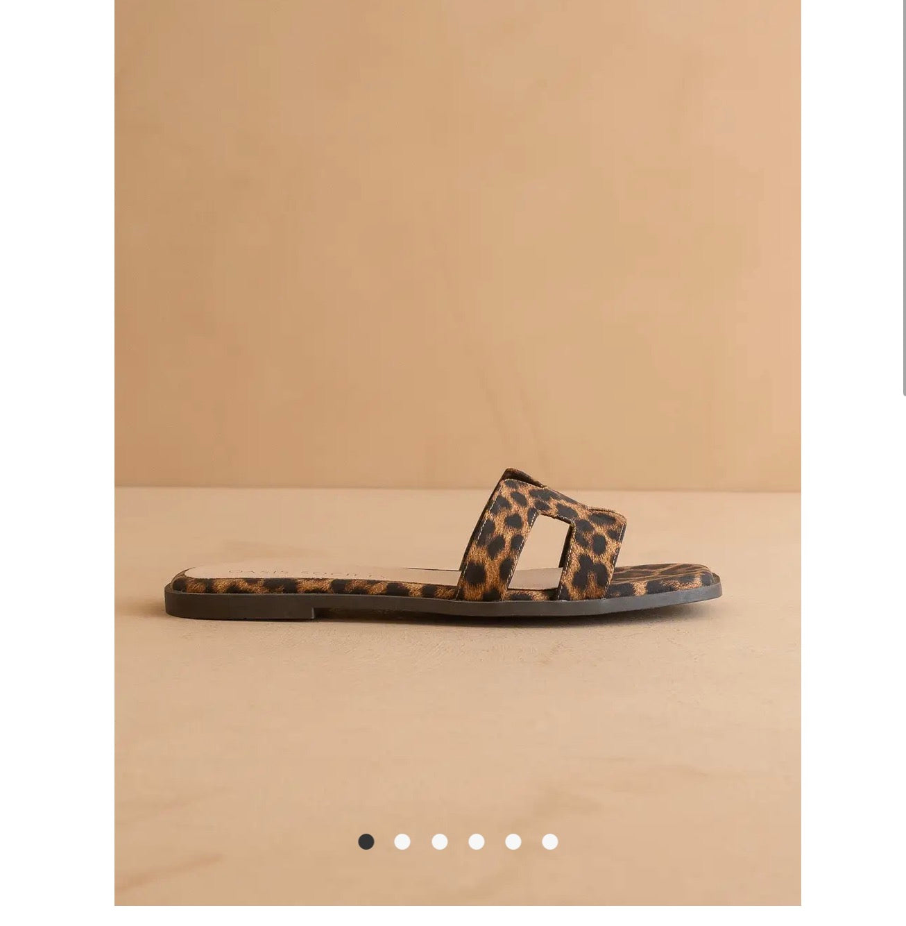 The Everlee | Leopard H-Strap Sandal