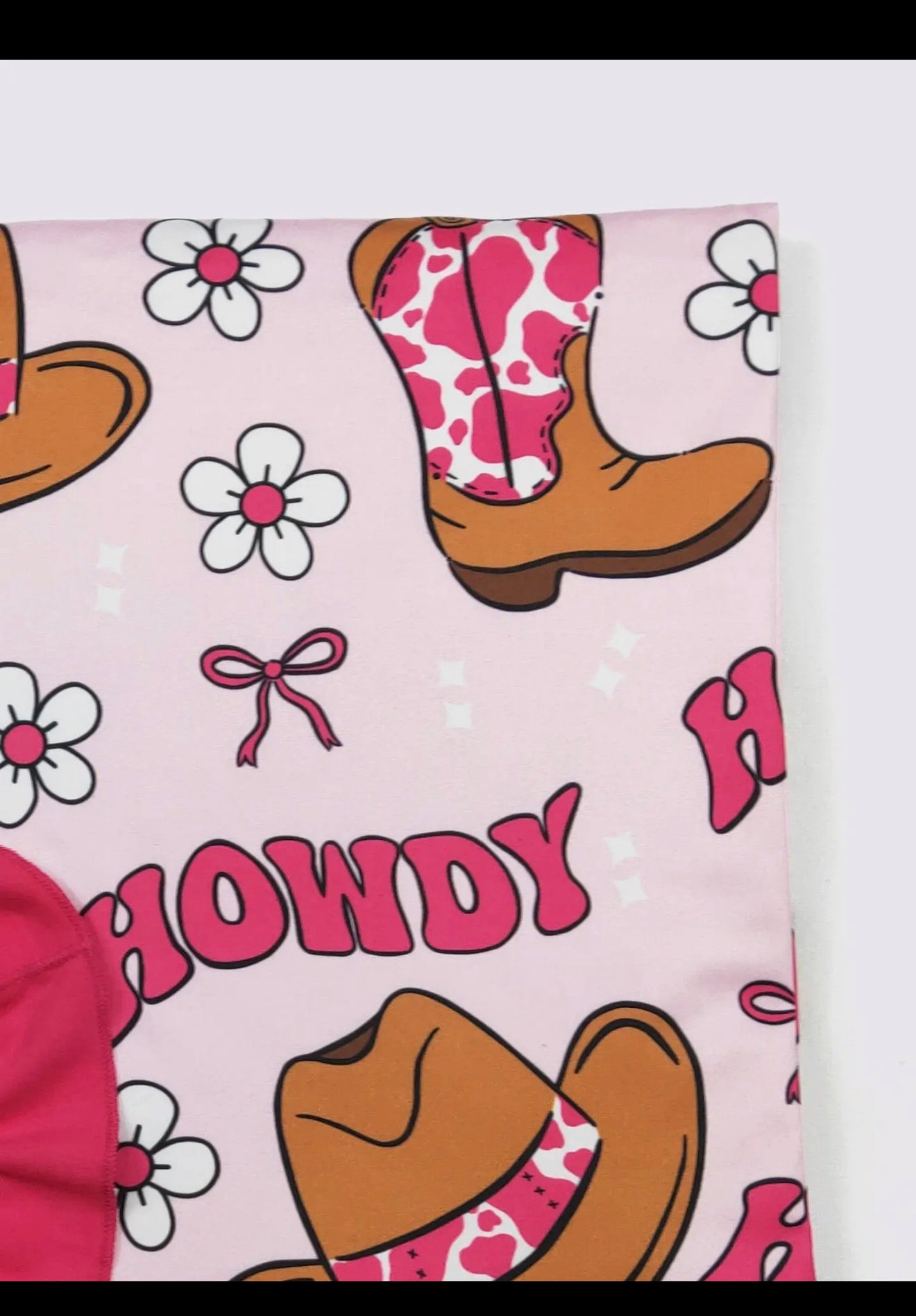 Pink Howdy Blanket