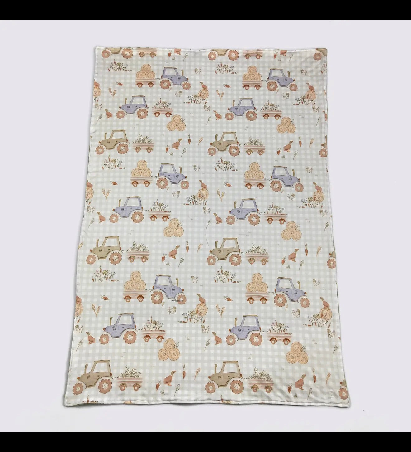 Gingham Hayride Blanket