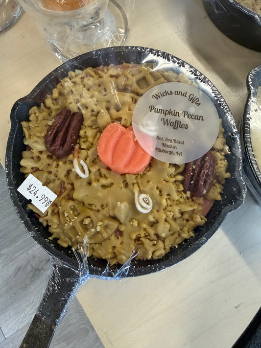 8 oz Pumpkin Pecan Waffles Iron
Skillet Candle