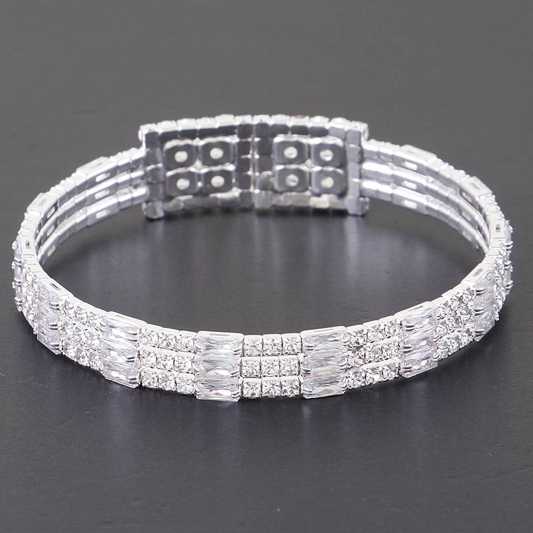 Multi Cubic Zirconia Bracelet