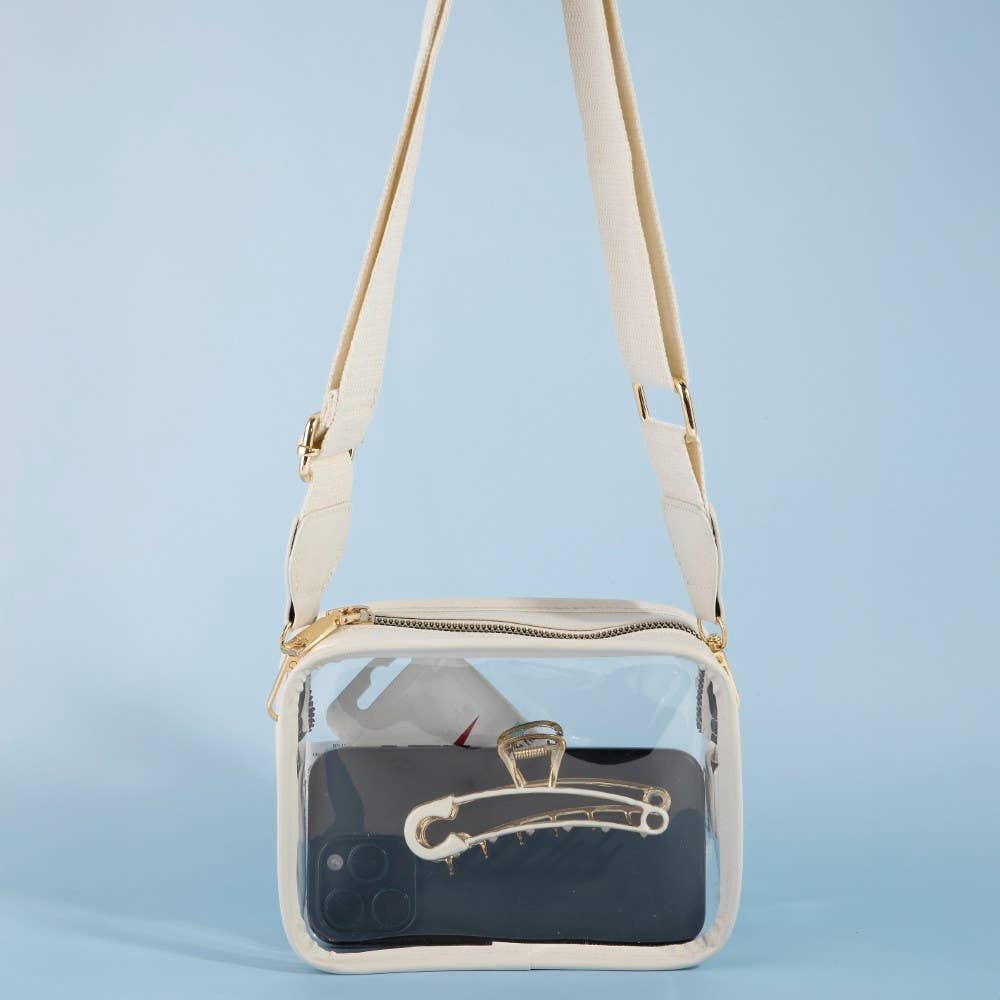 Clear Rectangular Cosmetic Bag