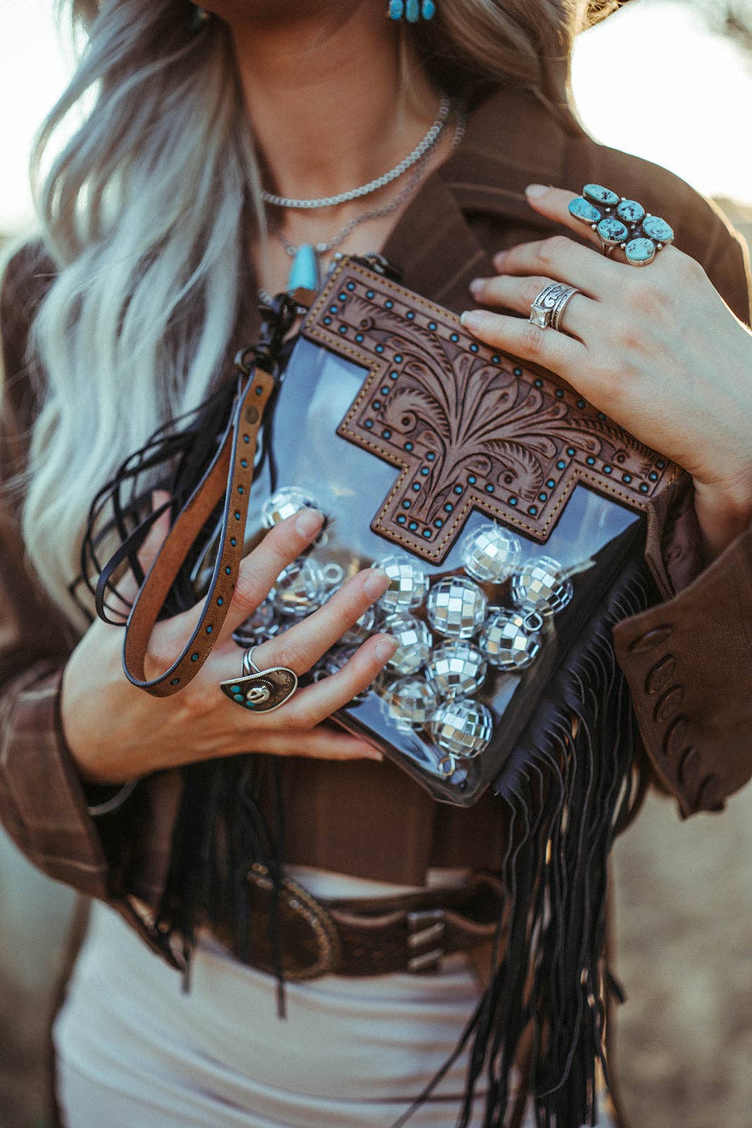 The Dana Clear Bag a Haute Southern Hyde by Beth Marie Exclu