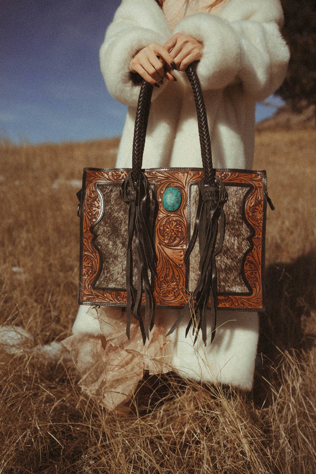 The Roper , a Haute Southern Hyde by Beth Marie Cowhide Tool