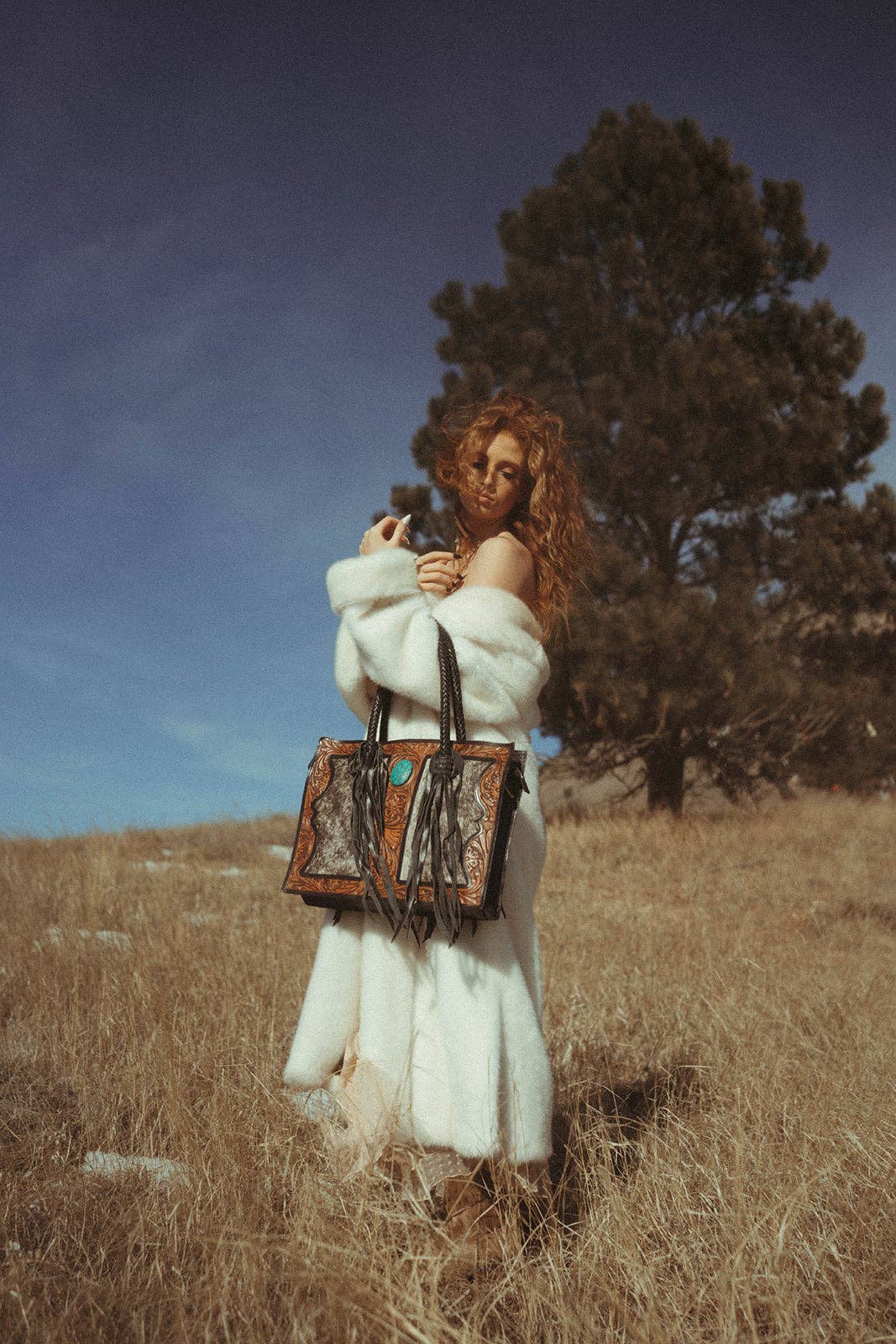 The Roper , a Haute Southern Hyde by Beth Marie Cowhide Tool