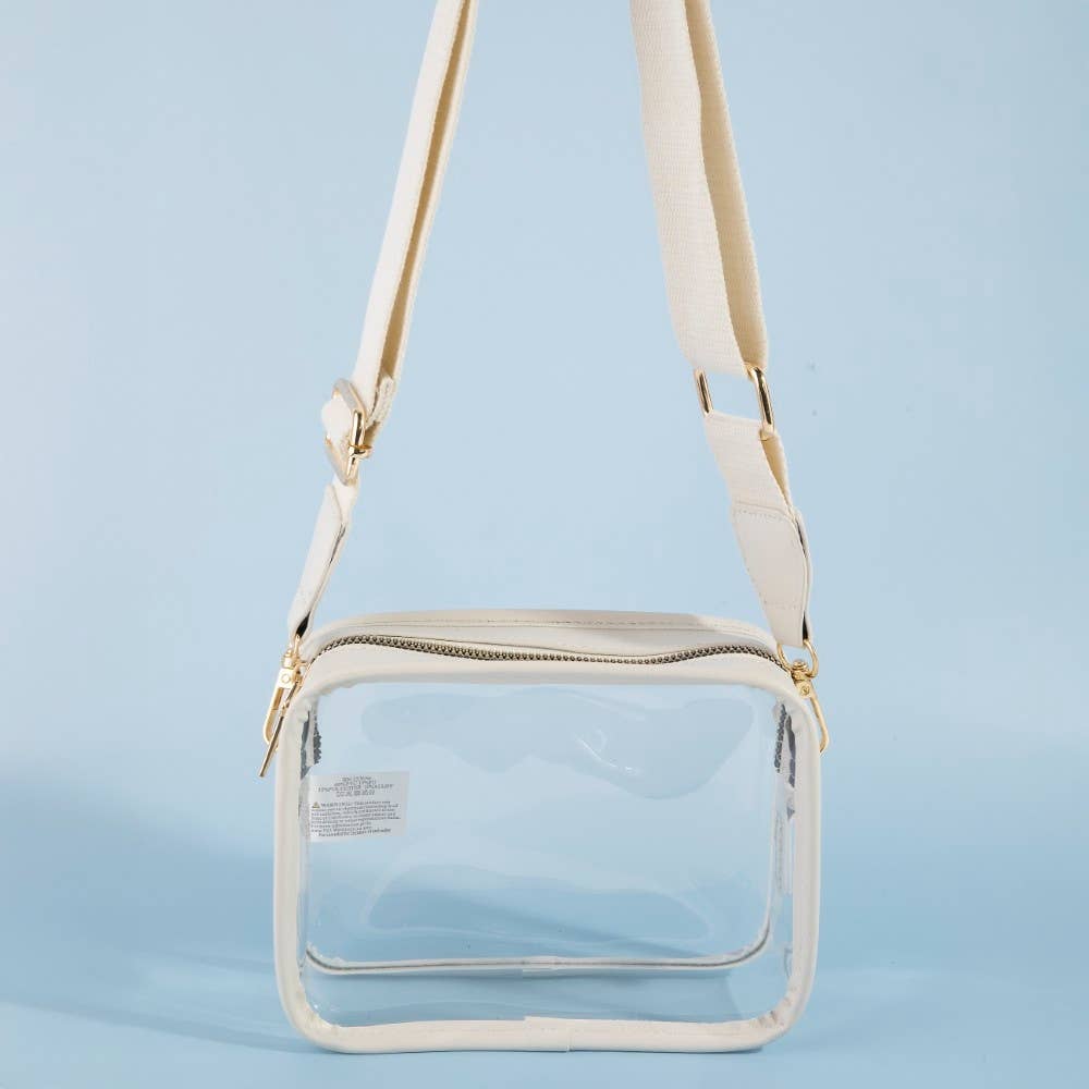Clear Rectangular Cosmetic Bag