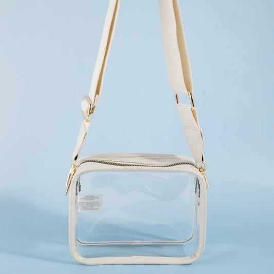 Clear Rectangular Cosmetic Bag