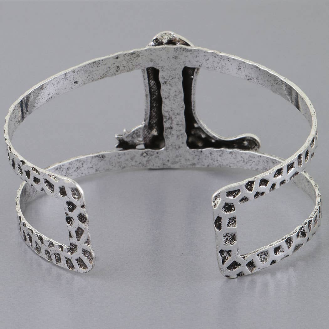 Cowgirl Boot Open Cuff Bracelet