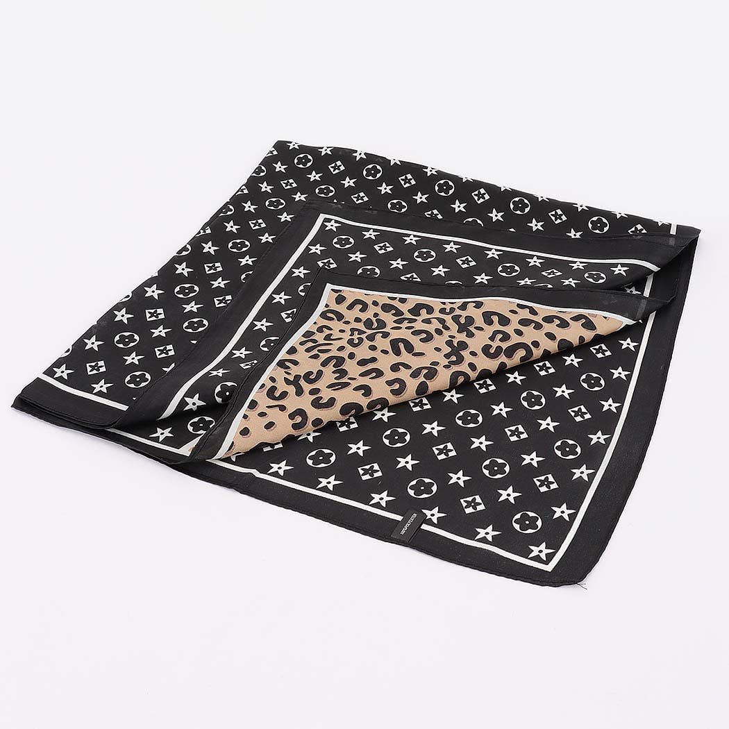 Multi Print Bandana: BK